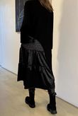 Oscar Rumi Smock Dress Leopard Black /9=